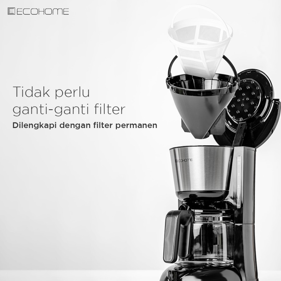 Ecohome Coffee Maker ECM 333 Mesin Pembuat Kopi Cepat Saji - ECM333 Coffe Maker Ecohome