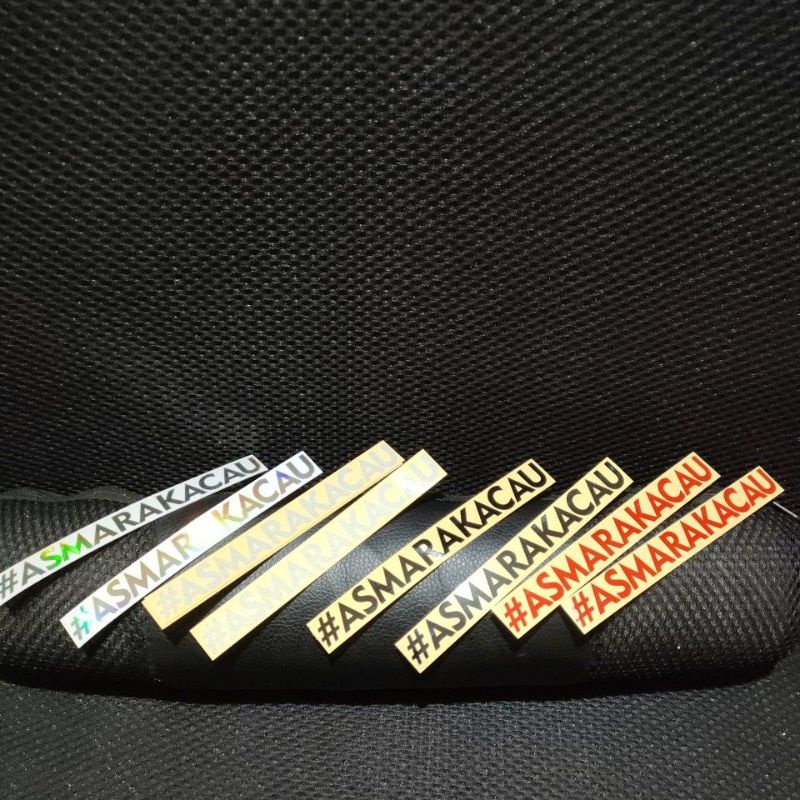 

Sticker Asmarakacau cutting