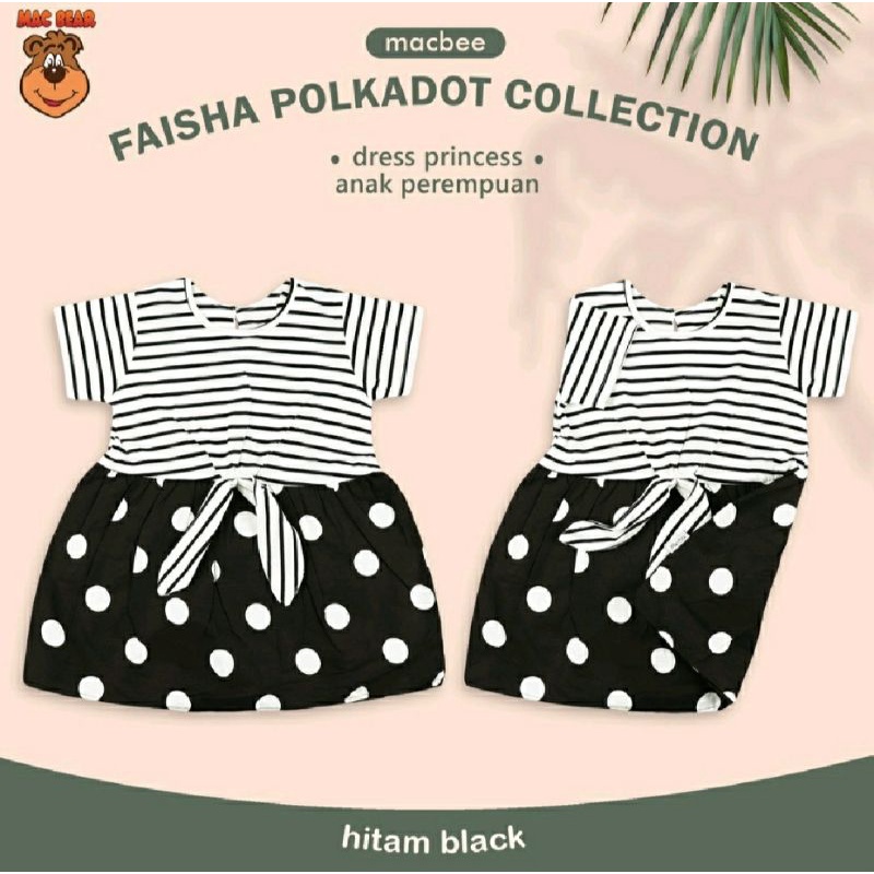 Macbear dress macbear faisha polkadot collection sz 6