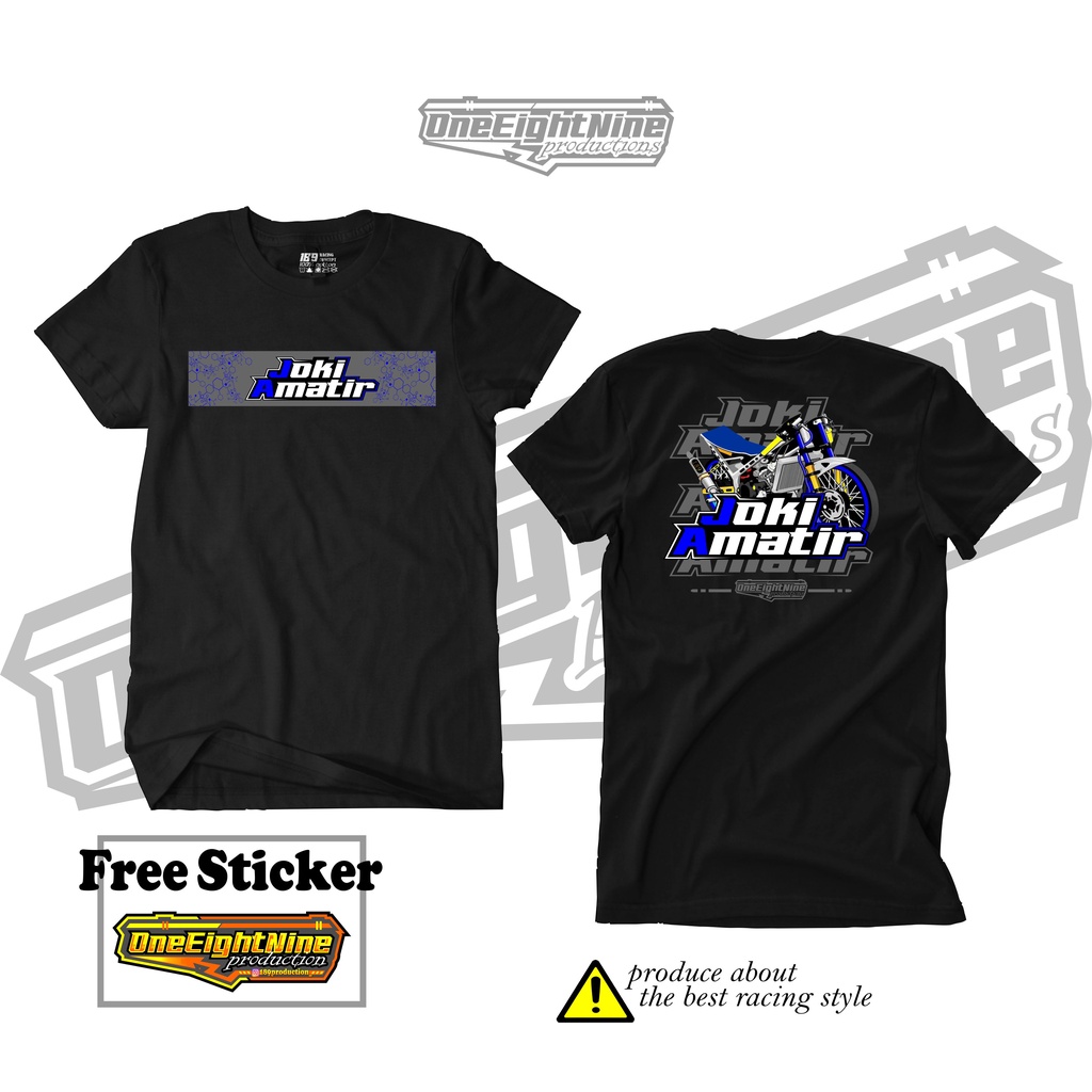 KAOS RACING COSTUM JOKI AMATIR FREE DESIGN BISA TAMBAH NAMA