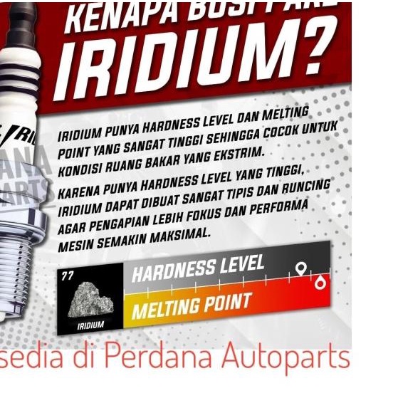 BUSI NGK IRIDIUM BKR6EIX