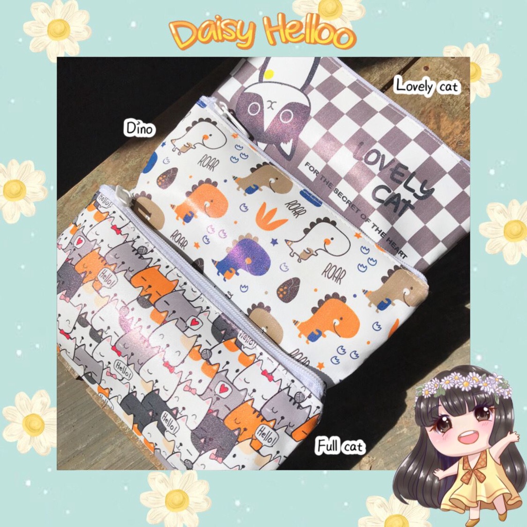 

GRATIS PULPEN Kotak Pensil Karakter Animal Cat Dino Tirex Lucu Aesthetic Pencil Case Cartoon Kawaii Alat Tulis Sekolah Anak Stationery Murah Tempat Pouch Penyimpanan Set Pulpen Pena Bujo Aksesoris Korea Atk Bjm Banjar Banjarmasin DaisyHelloo
