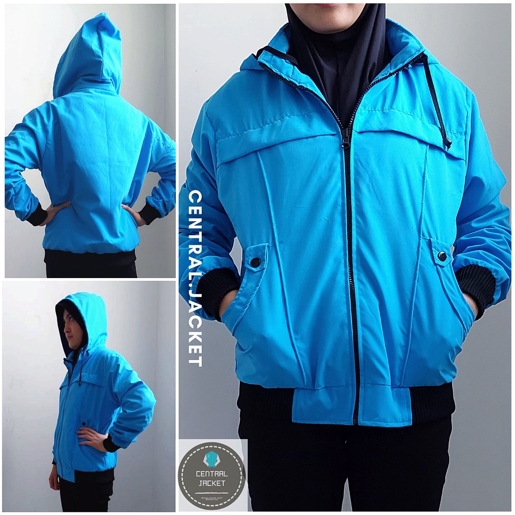 JACKET WANITA BOLAK BALIK WATERPROOF 2IN1 - BB CEWEK HOODIE WATERPROOF HIGH QUALITY