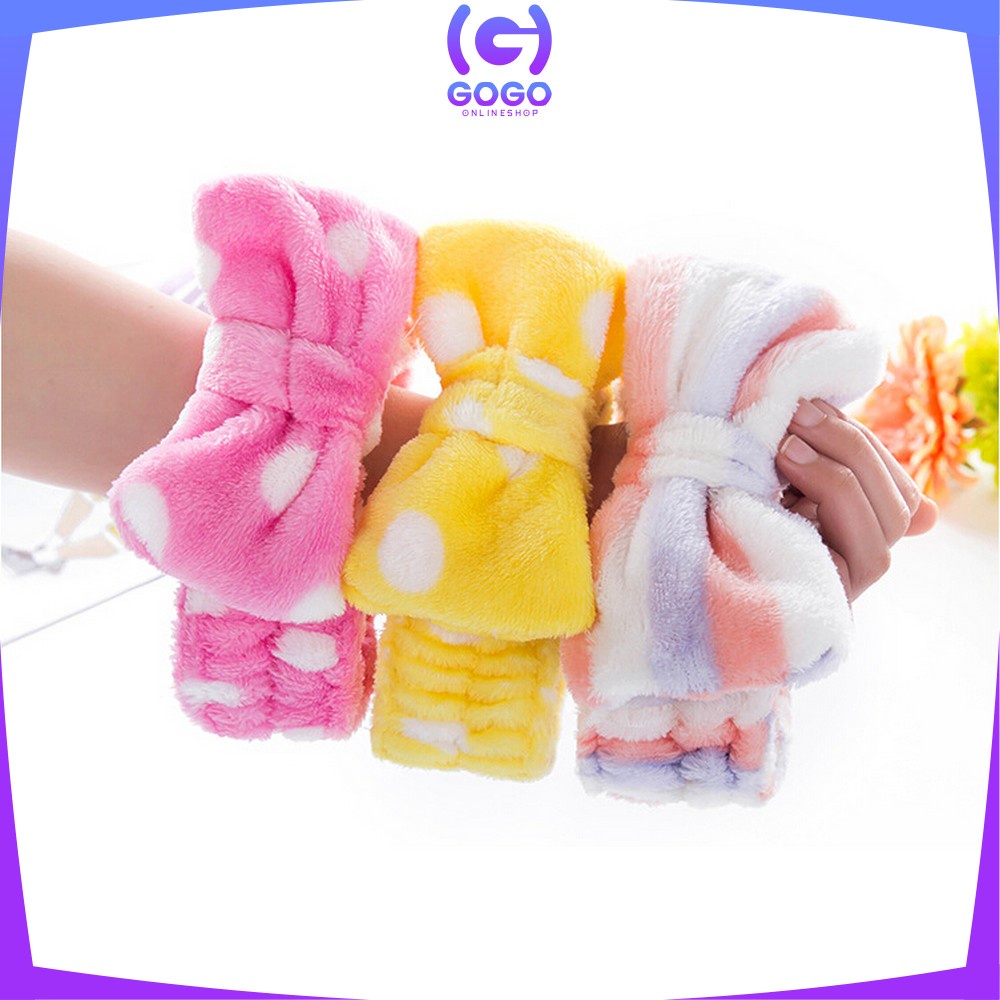 GOGO-C70 Bando Mandi Facial Headband Hairband Korea Model Pita Kelinci Kucing / Bandana Masker Wanita