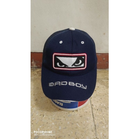 Topi bad boy original second bekas