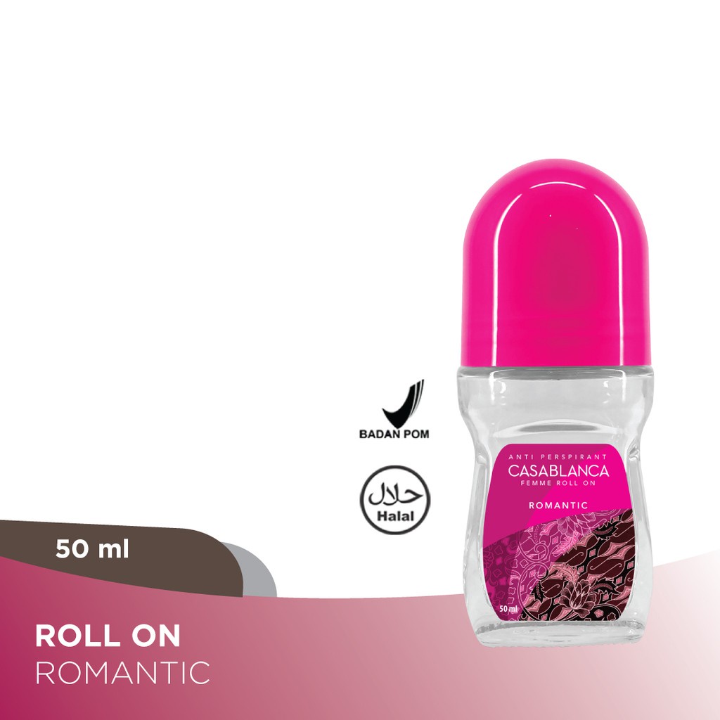 Casablanca Deodorant Rool On 50ML