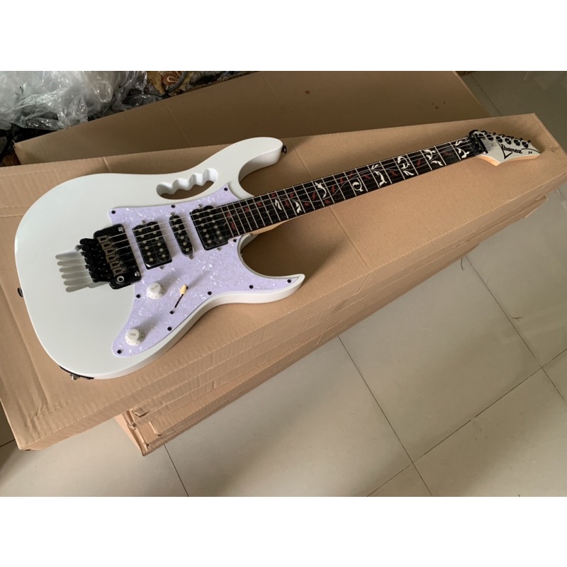 Gitar Ibanez jem flower Black PU gnb korea.bergaransi