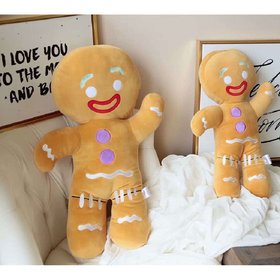 Gingerbread Shrek Adventure Man Gingy Mainan Mewah Boneka Lembut Hadiah Anak