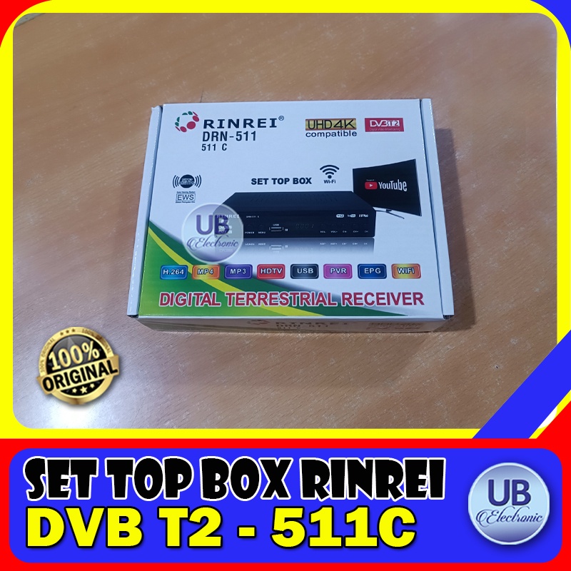 SET TOP BOX RINREI DVB T2-511C