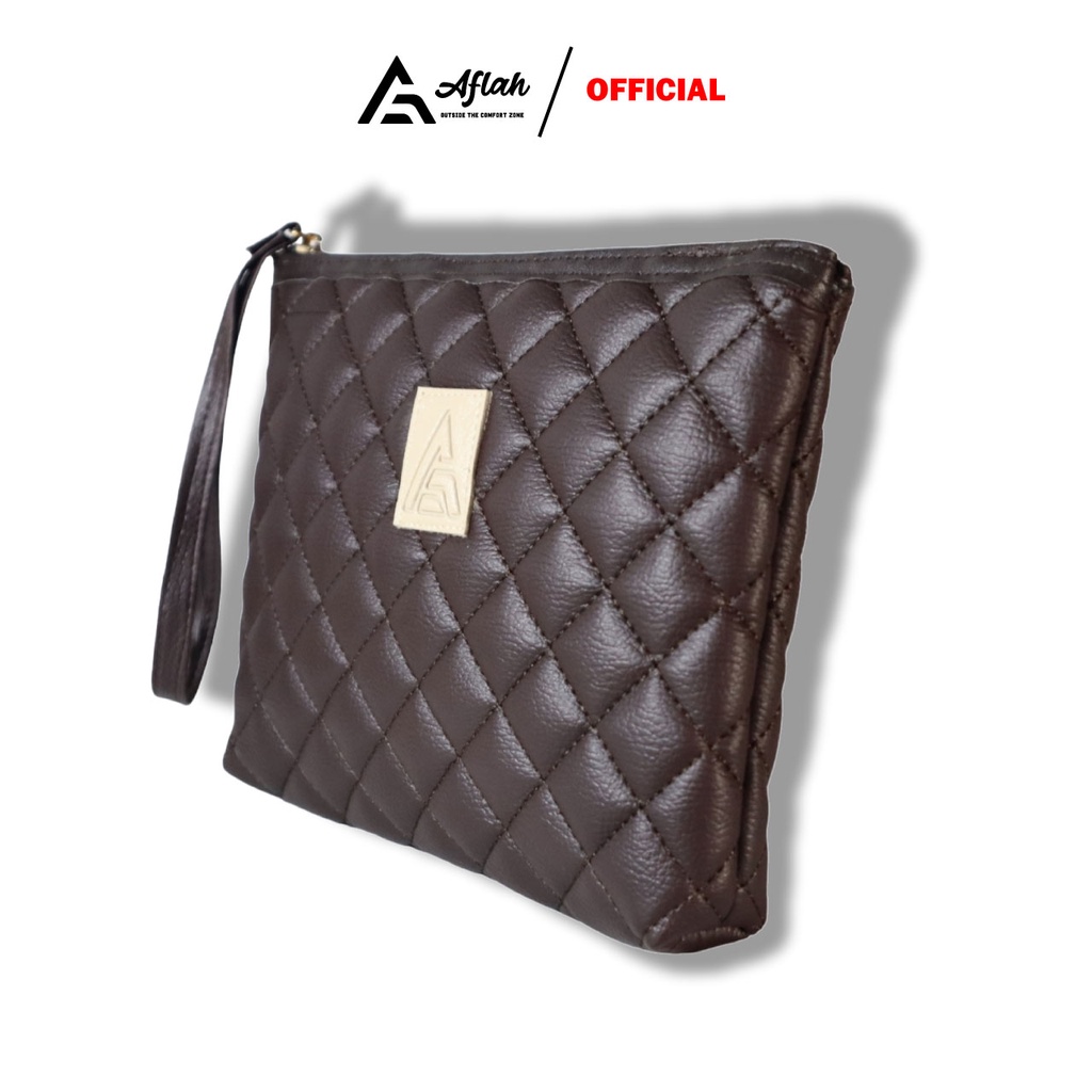 AFLAH - Clutch Handbag Dompet Wanita Super Premium Full Bordir Aflah T01