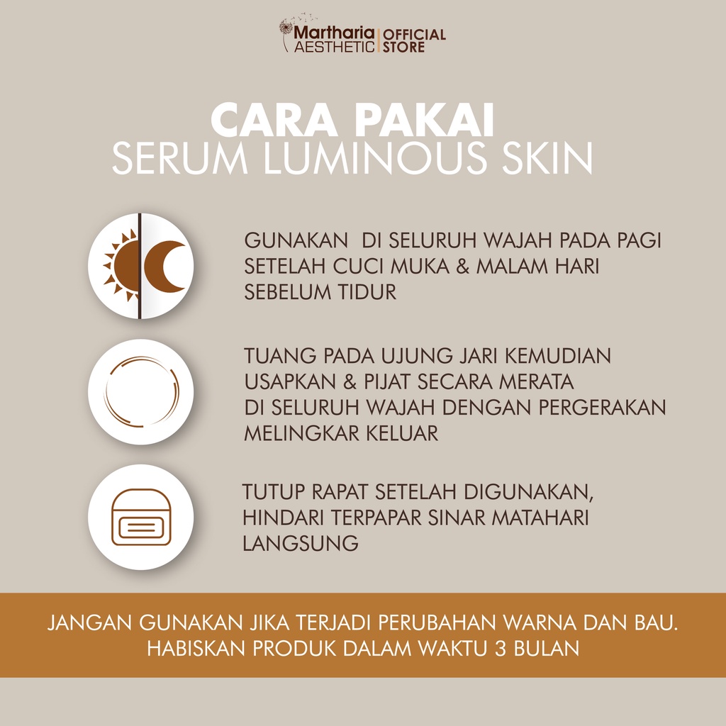 Martharia Aesthetic Serum Luminous Skin (7.5ml)