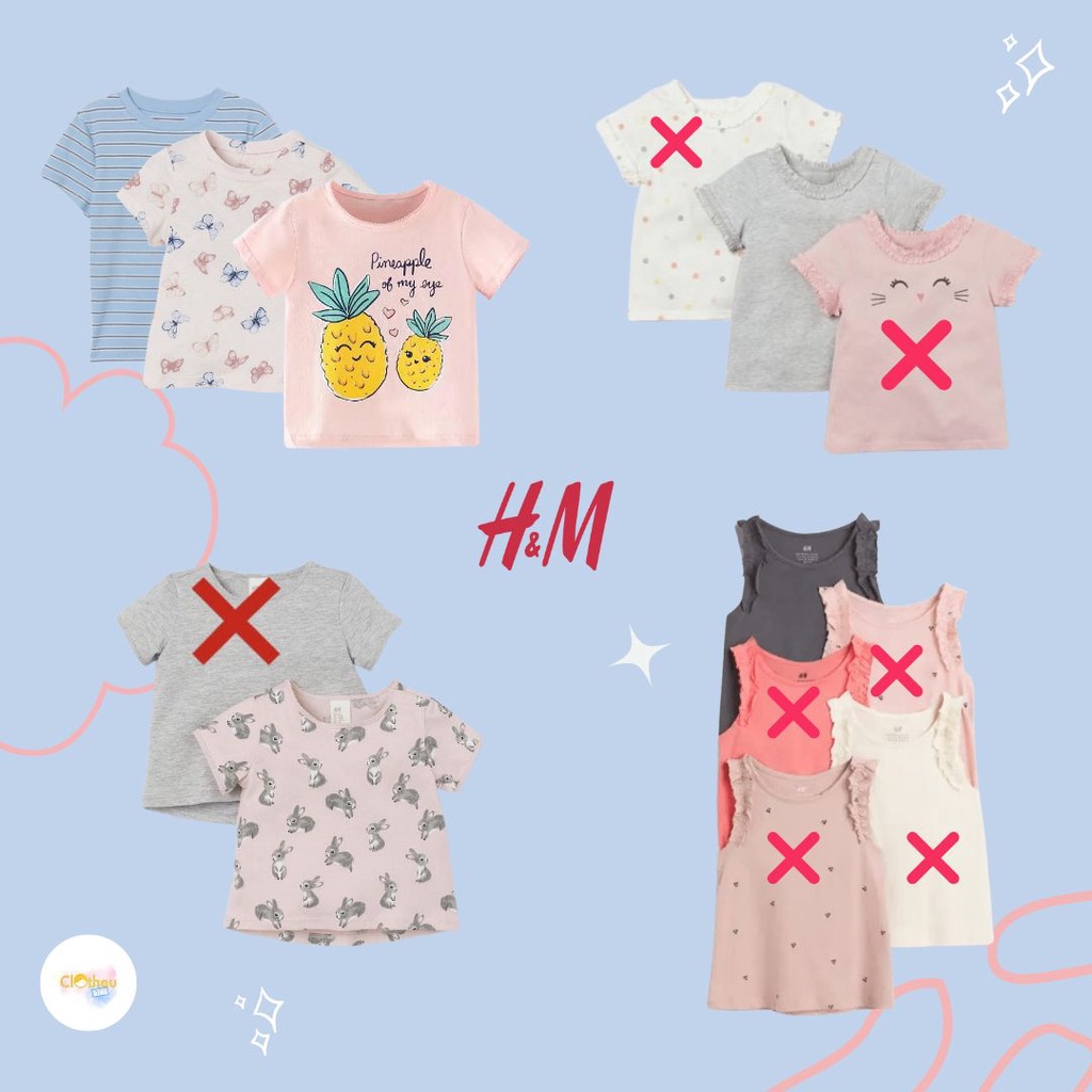H&M Kaos Anak Perempuan
