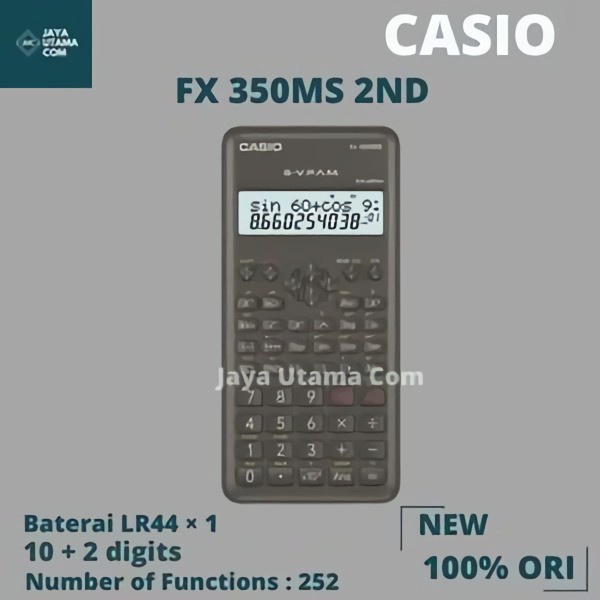 

Calculate Casio Fx-350Ms 2 Calculator