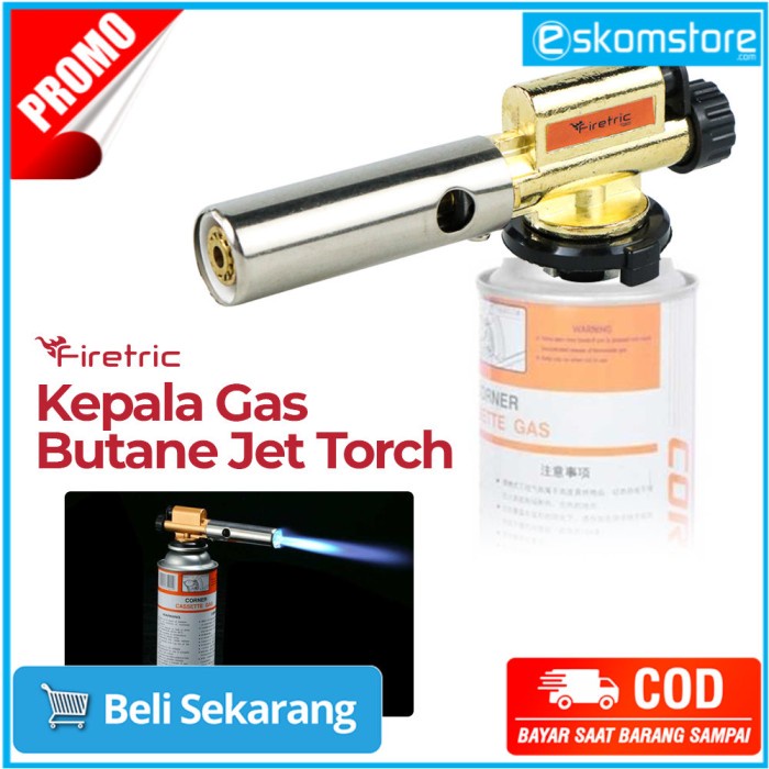 Kepala Gas Butane Jet Torch Flame Gun - TQ-803