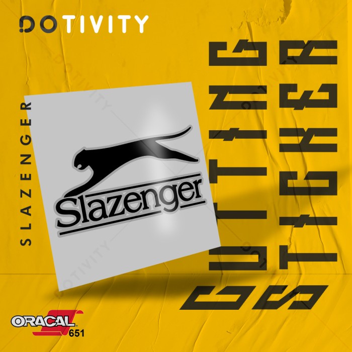 

Cutting Sticker SLAZENGER V4