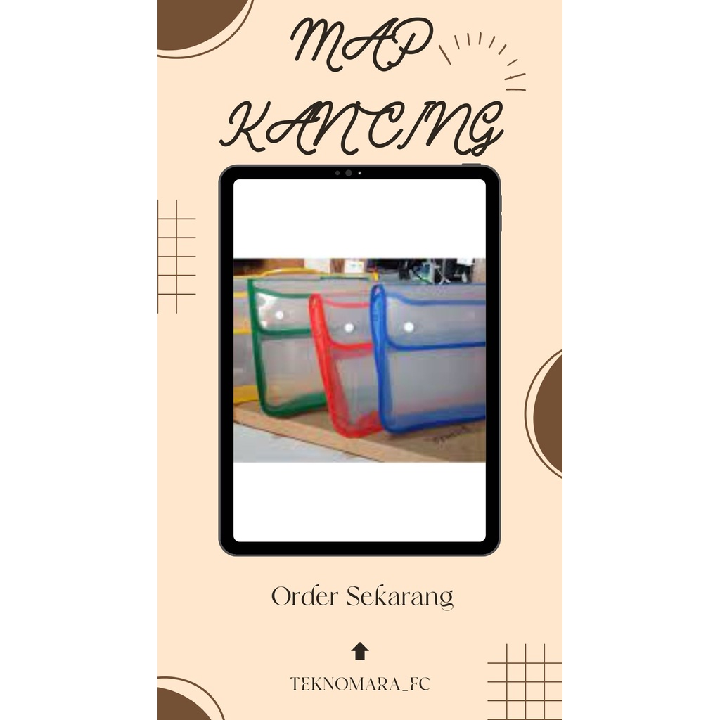 

Map Kancing Jala BIG 7010 / Tas School Bag Folio / Brief Bag Mika Transparan / Tas Sekolah BIG / Tas Les / Tas Zipper BIG 7010 / Ma