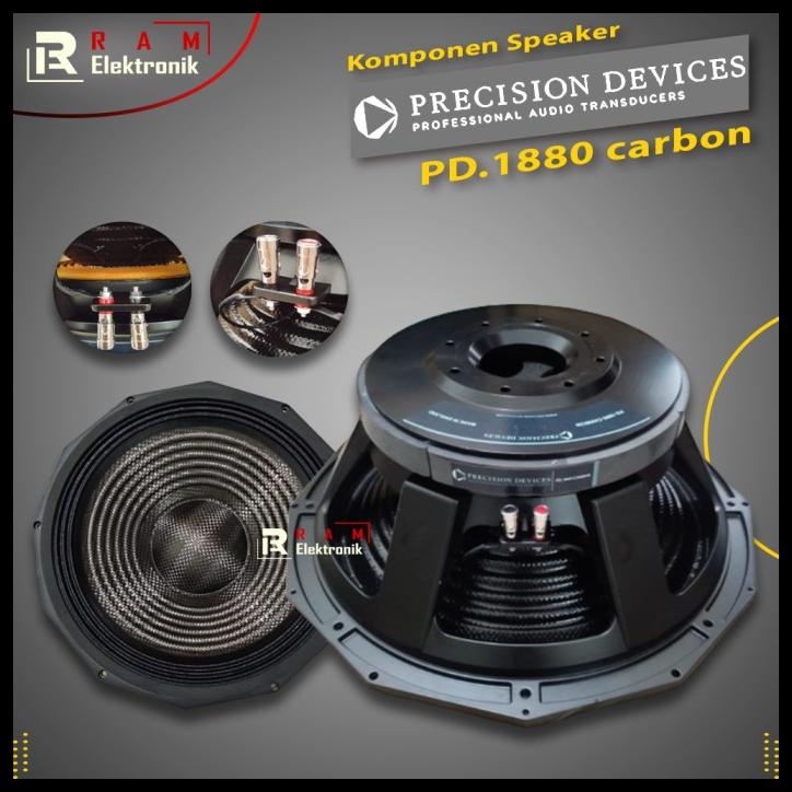 Komponen Speaker Pd1880 Pd 1880 Carbon Grade A Super Premium 2000
