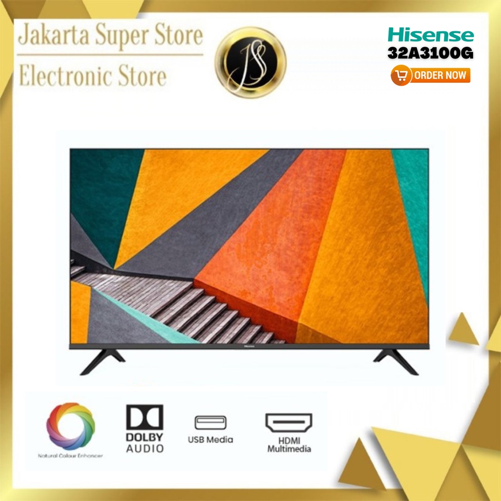 TV LED DIGITAL 32 INCH HISENSE 32A3100G