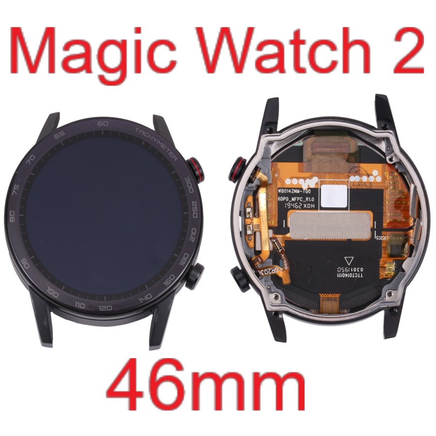 Original LCD TouchScreen Frame - Honor Magic Watch 2 / Honor MagicWatch 2 / 46mm / HEB-B19 / MNS-B19