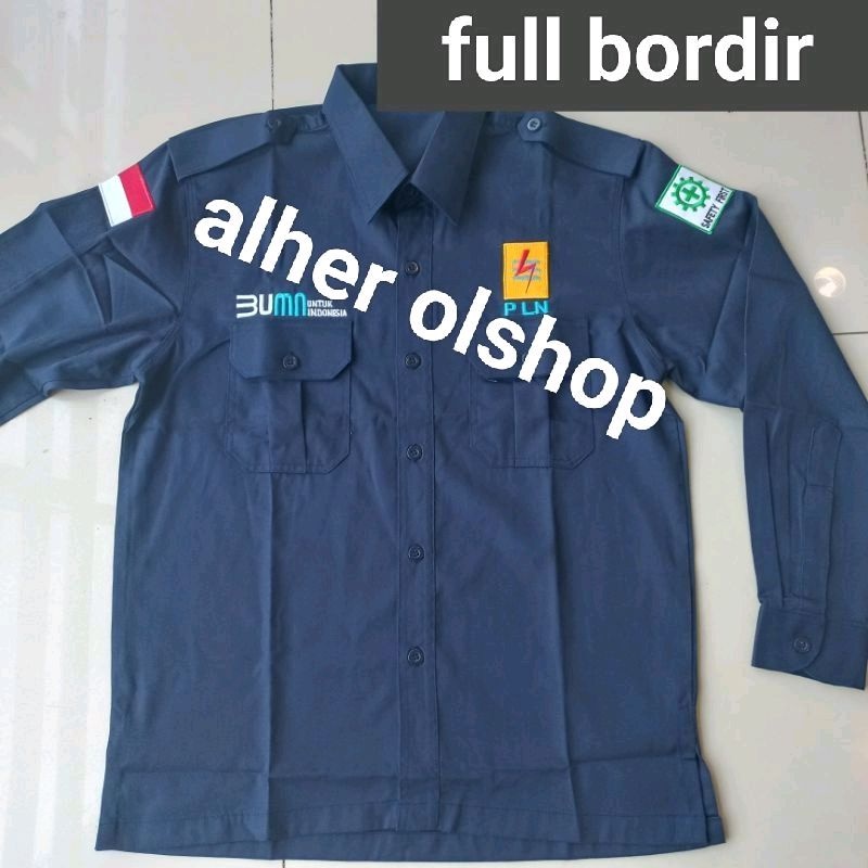 Jual Big Size Kemeja Pln Bumn Terbaru Baju Pln Bumn Seragam Pln Bumn Kemeja Bumn Pln Baju Bumn