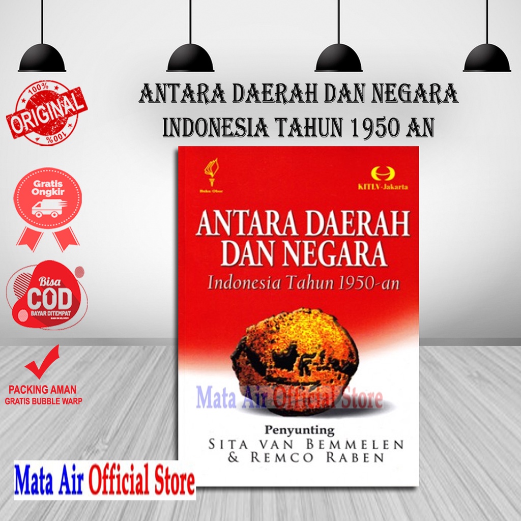 BEST SELLER ORIGINAL ANTARA DAERAH dan NEGARA INDONESIA TAHUN 1950 AN - SITA VAN BUKU OBOR