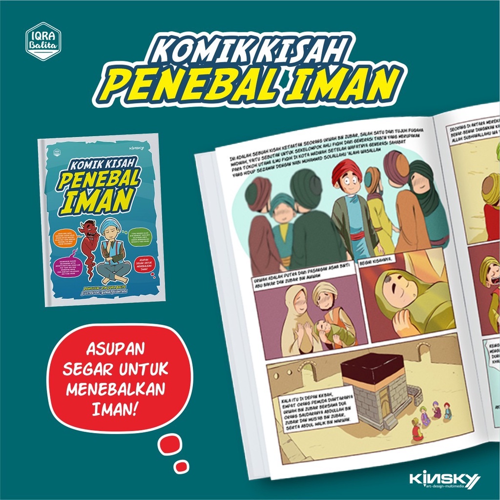 KOMIK KISAH PENEBAL IMAN KINSKY