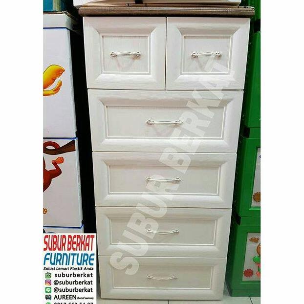 

Lemari Plastik Lemari Pakaian Olymplast ODC 5c stock ready