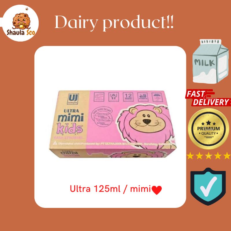 

Ultra 125ml kartonan/ Ultra Mimi isi 40pcs (Gosend Palembang)