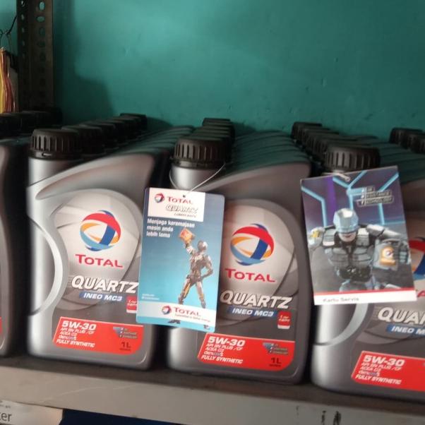 OLI MOBIL TOTAL INEO MC3 5W-30 PROMO MURAH