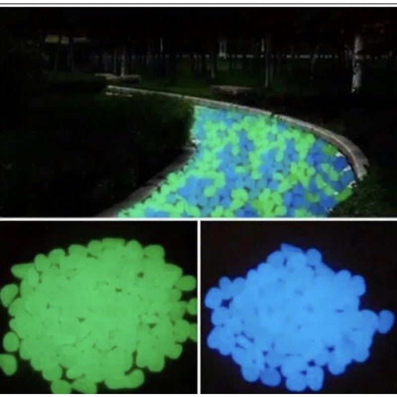 BATU GLOW IN THE DARK GLOW STONE BATU HIASAN AQUARIUM IKAN KURA FISH TURTLE GLOW IN THE DARK