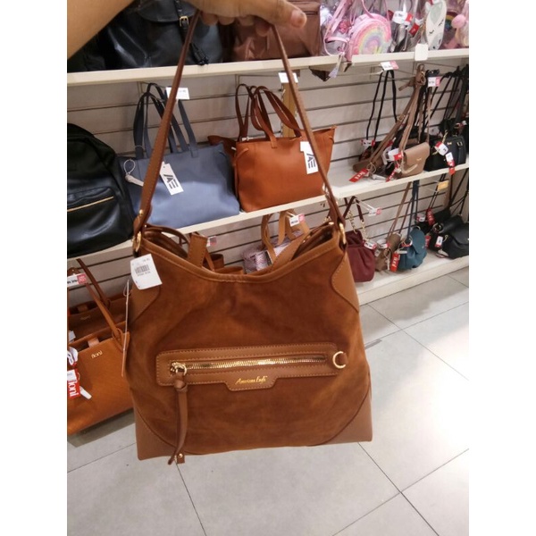 tas american eagle zip poc cognag by payless