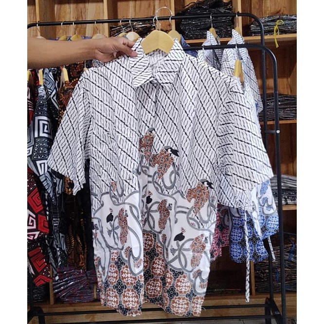 HEM BATIK TERMURAH PRIA KEREN  BARU