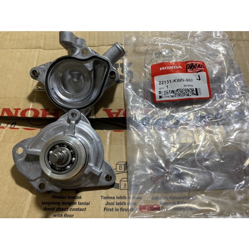 WATER PUMP ASSY POMPA AIR RADIATOR KWN VARIO 125 150 FI NEW LED PCX ADV ORIGINAL ORI ASLI HONDA AHM 