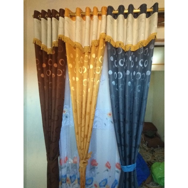 GORDEN SMOKRING PONI TEMPEL BAHAN EMBOS POLKADOT