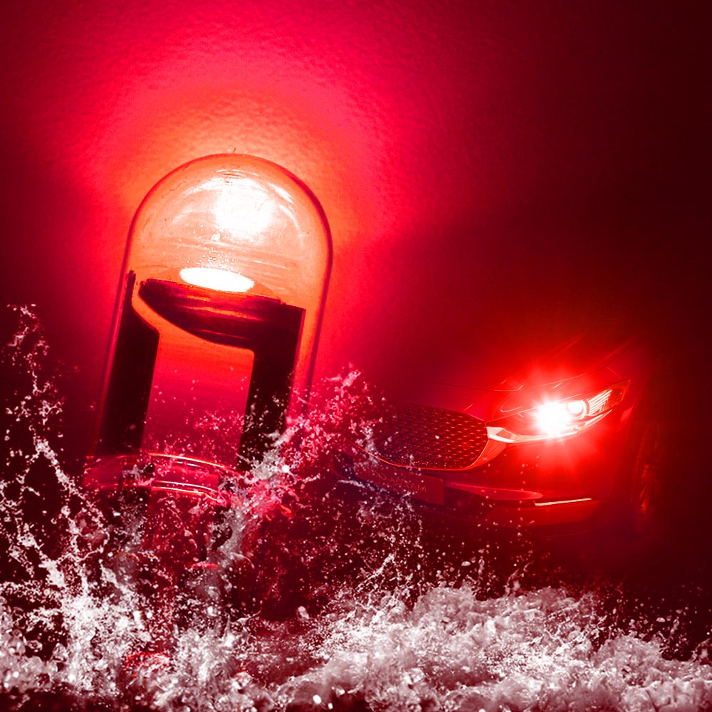 5pcs Lampu led cob t10 w5w 6000k 12v Warna Putih Untuk Plat Nomor Mobil