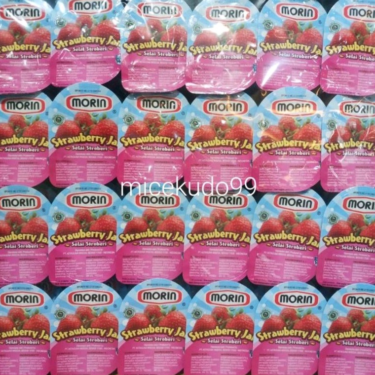 

MORIN SELAI STRAWBERRY ISI 48 PCS JAM PORTION PACK STRAWBERI STROBERI PORSI INDIVIDUAL