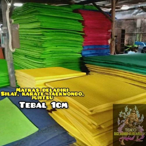 Matras Tebal 1cm ( 100cm x 100cm ) Matras beladiri / silat / karate / taekwondo