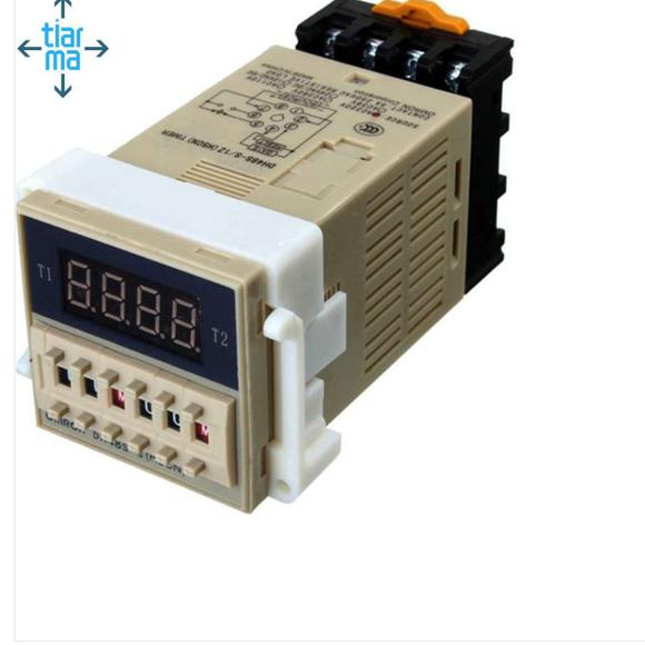 Omron DH48S-S Digital Timer Precision Delay Time Relay Twin Counter