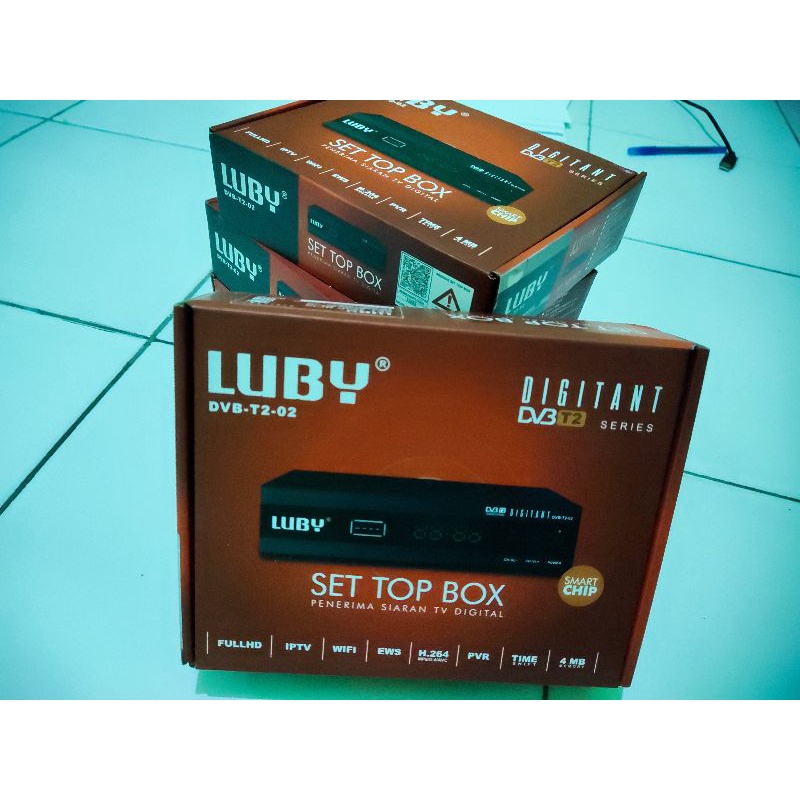 Jual Set Top Box TV Digital Merk Luby Shopee Indonesia