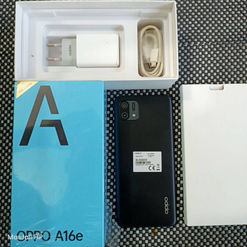 Oppo A16e 3/32 Second Fullset Ori