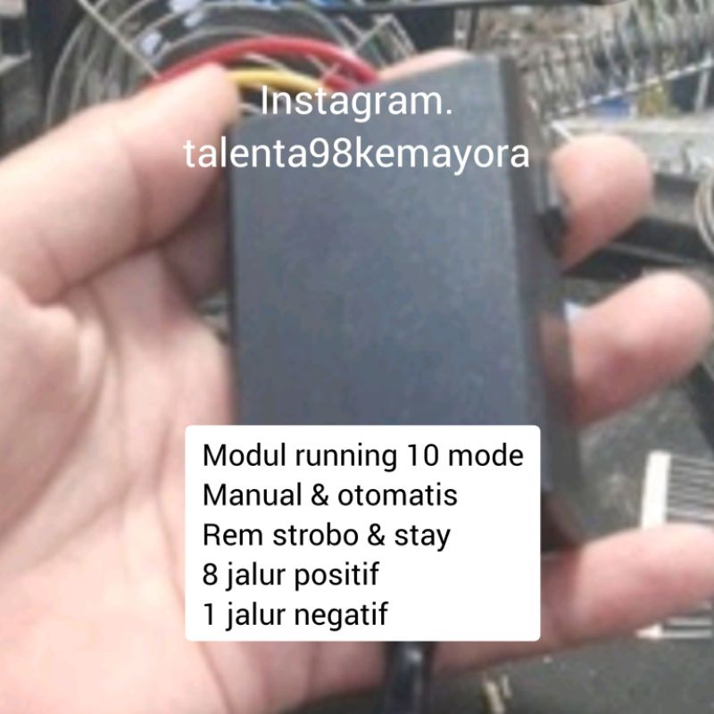 modul running 13 mode/rem strobo &amp; stay