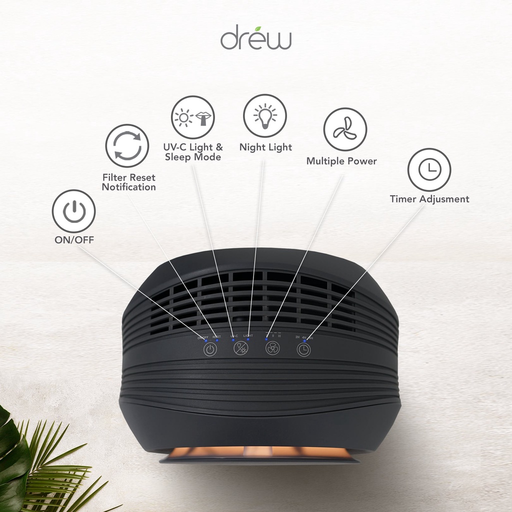 [PROMO] Drew Air Purifier Pure 1 White Putih