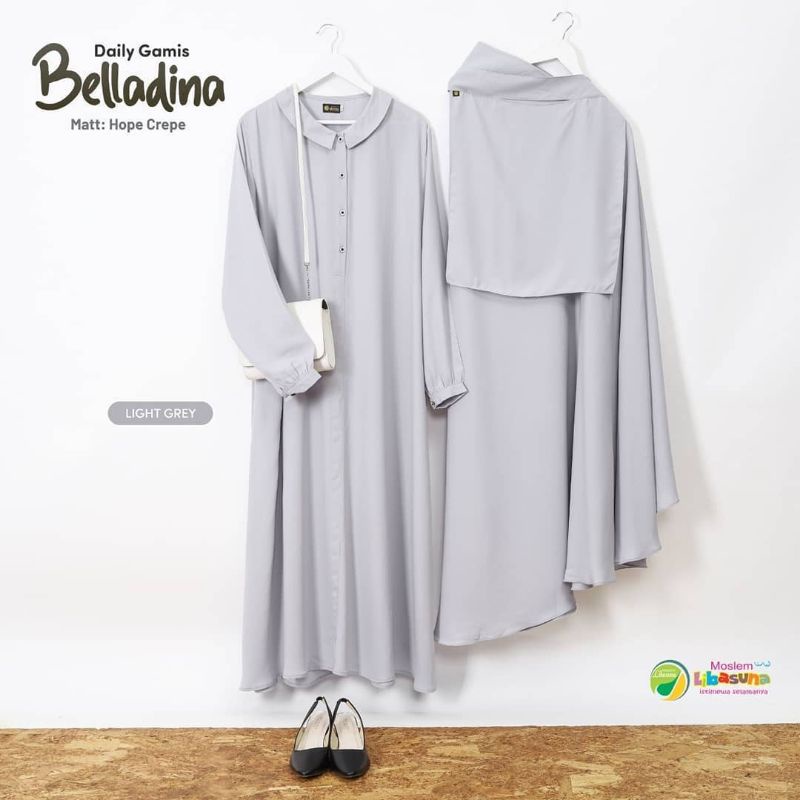 Daily Gamis Belladina by Moslem Libasuna - Gamis Belladina Moslem Libasuna - Gamis Set Moslem Libasu