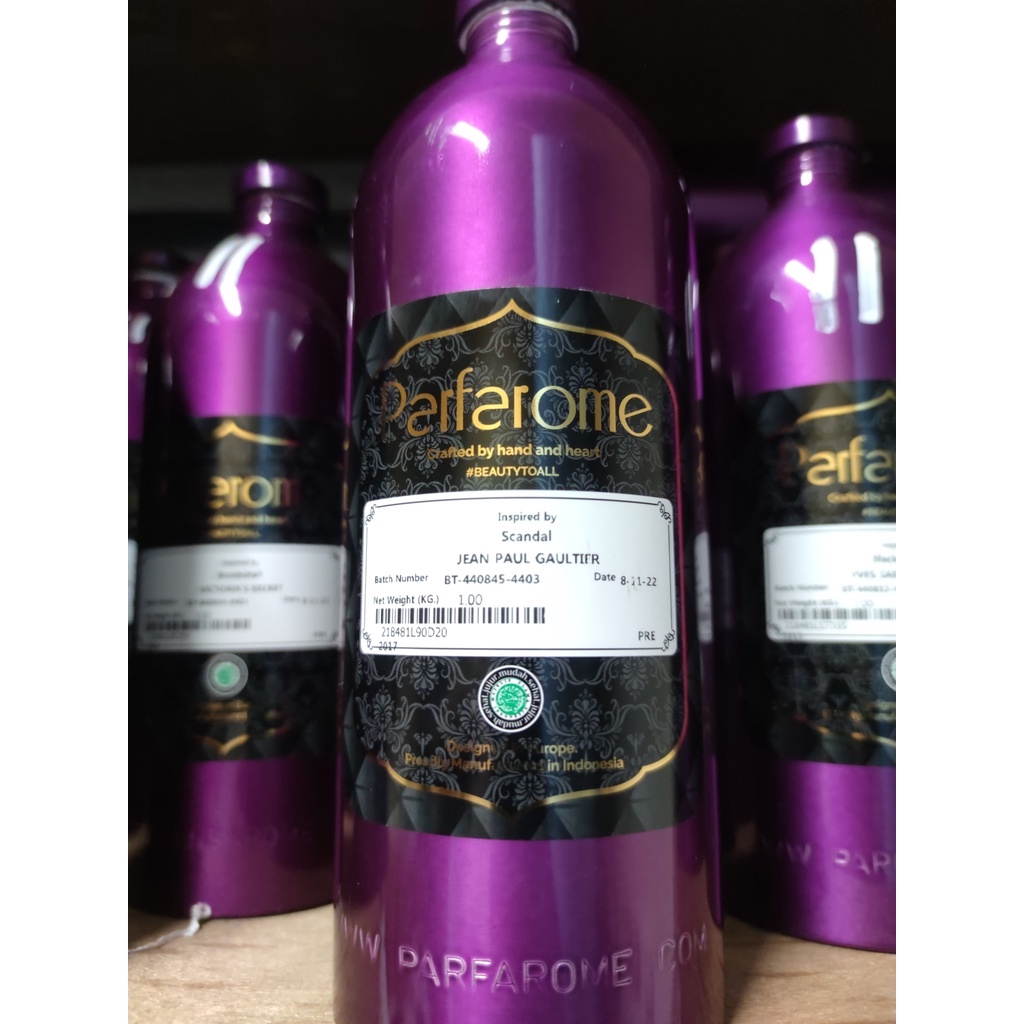 SCANDAL JPG BY PARFAROME (premium). KEMASAN 100 ML. BIBIT MURNI.