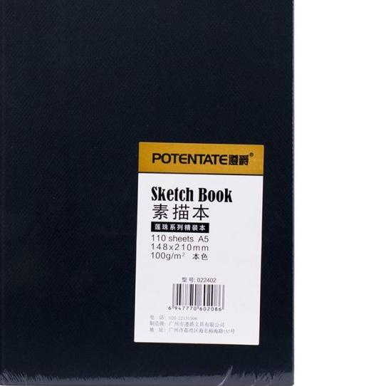 

022402 POTENTATE SKETCHBOOK A5 110S