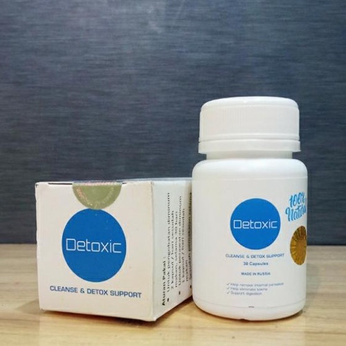 

DETOXIC BIRU ASLI IMPOR RUSSIA OBAT ANTI CACING RUAM PARASIT BINTIK VIRUS 30 kapsul
