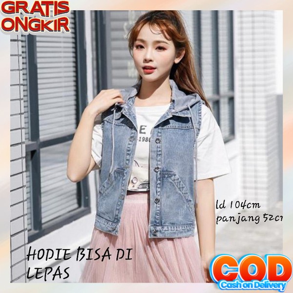 Jaket Jeans Wanita Murah Jacket Denim Jacket Levis Cewek Terbaru Jacket Wanita Jin Jins Kekinian Jak
