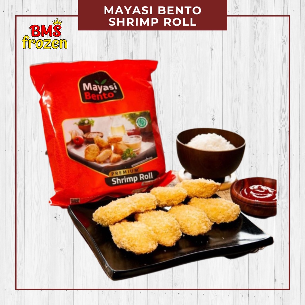 

BMS Frozen Mart | Mayasi Bento Chicken Roll - Shrimp Roll - Katsu