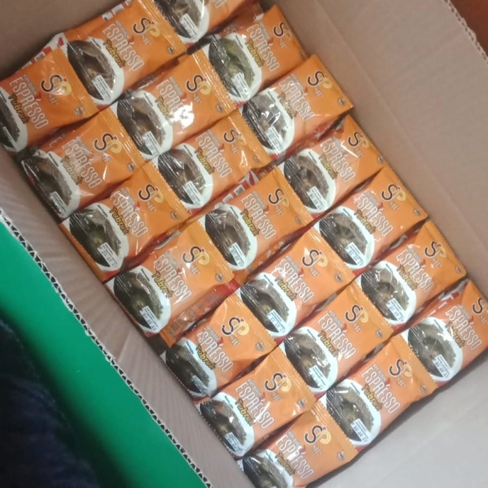 

ESPRESSO TUBRUK - 200 SASET X 6,5 GRAM- BPOM