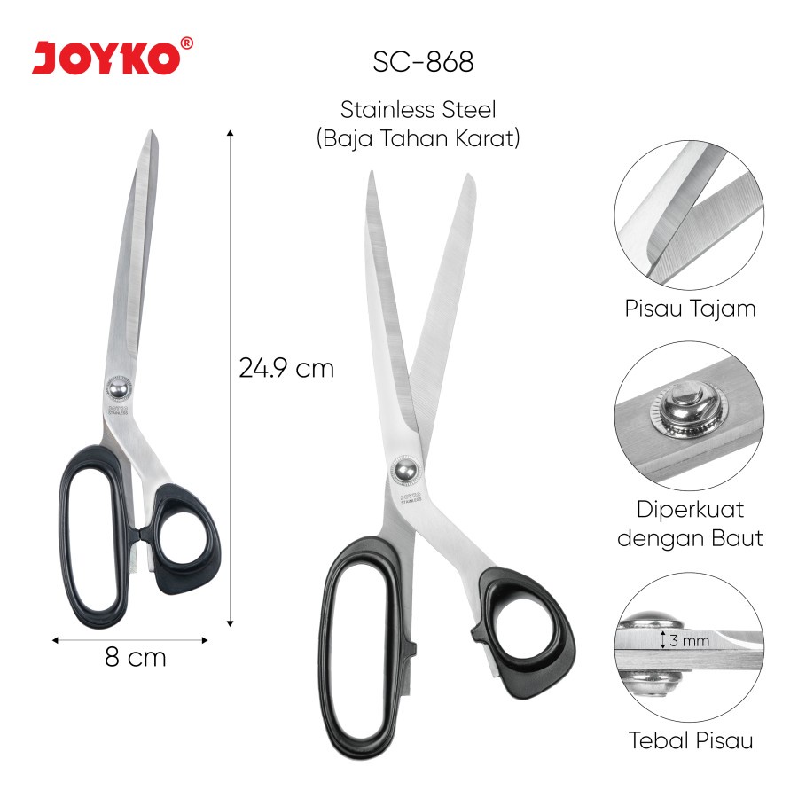 Scissors / Gunting Joyko SC-868